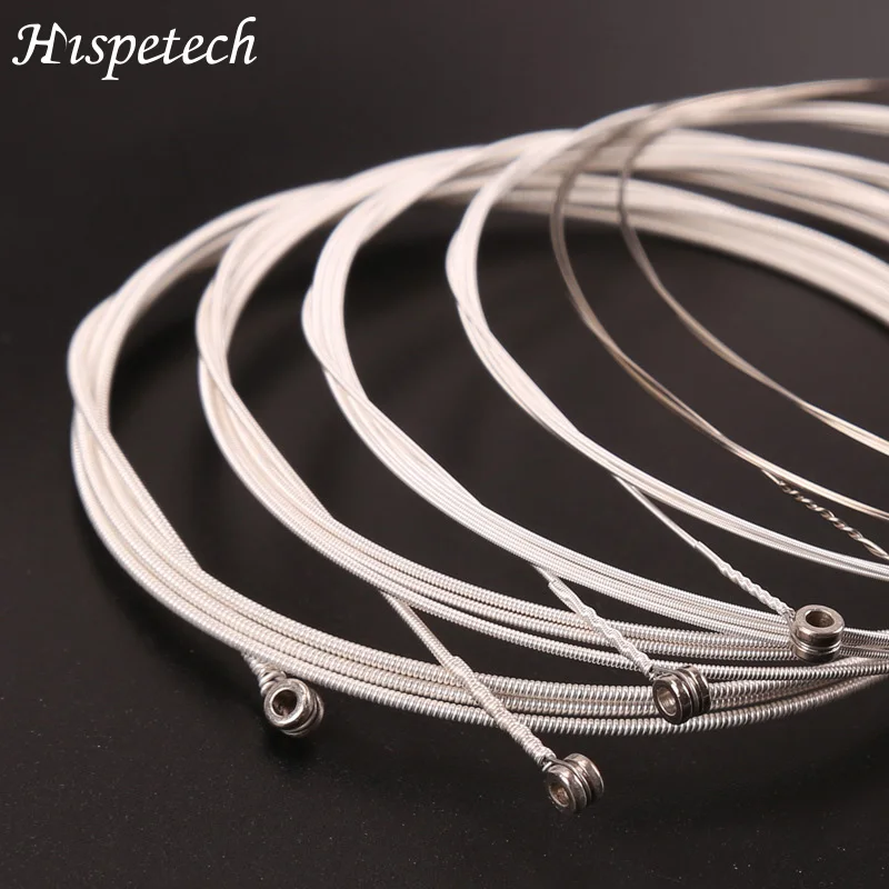 HISPETECH Guitar Accessories acoustic Strings 6pcs Classical Electric Guitar Strings Latest Silver Plated Copper Aloy String
HISPETECH Guitar Accessories acoustic Strings 6pcs Classical Electric Guitar Strings Latest Silver Plated Copper Aloy String