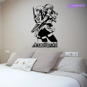 Angel Beats Wall Decal Tachibana Kanade Nakamura Yuri Vinyl Wall Stickers Decal Decor Home Decoration Anime Car Sticker
Angel Beats Wall Decal Tachibana Kanade Nakamura Yuri Vinyl Wall Stickers Decal Decor Home Decoration Anime Car Sticker