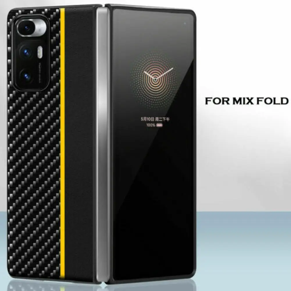 Складной чехол из углеродного волокна для Xiaomi Mi MixKevlar силиконовый откидной