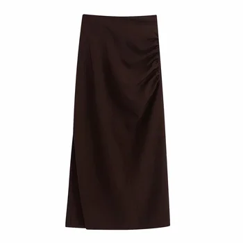 2020 Summer Women's New Retro High Waist Fashion Wild Slim Draped Straight Side Split Long Long Skinny Skirt
2020 Summer Women's New Retro High Waist Fashion Wild Slim Draped Straight Side Split Long Long Skinny Skirt