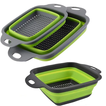 12 Pcs Foldable Fruit Vegetable Washing Basket Strainer Portabl Silicone Colander Collapsible Drainer Kitchen Tools Wholesale
12 Pcs Foldable Fruit Vegetable Washing Basket Strainer Portabl Silicone Colander Collapsible Drainer Kitchen Tools Wholesale