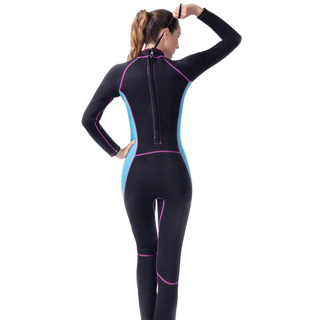 Womens Wetsuit - 3mm Neoprene Full Body Diving Suit & Dive Skins for Scuba Snorkeling Swimming Spearfishing & Water Sports Womens Wetsuit - 3mm Neoprene Full Body Diving Suit & Dive Skins for Scuba Snorkeling Swimming Spearfishing & Water Sports