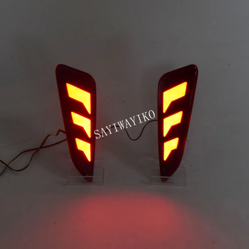 2PCS For Toyota C-HR CHR 2016 2017 2018 Multi-functions Car LED Rear Fog Lamp Bumper Light Auto Bulb Brake Light Reflecto
2PCS For Toyota C-HR CHR 2016 2017 2018 Multi-functions Car LED Rear Fog Lamp Bumper Light Auto Bulb Brake Light Reflecto