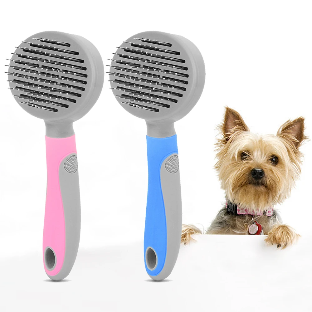 One Button Design Cleaning Dog Comb Brush Pet Fur Shedding Fast Combing Tool Cat Dog Hair Brush Long&Short Hair Dog Accessories
One Button Design Cleaning Dog Comb Brush Pet Fur Shedding Fast Combing Tool Cat Dog Hair Brush Long&Short Hair Dog Accessories