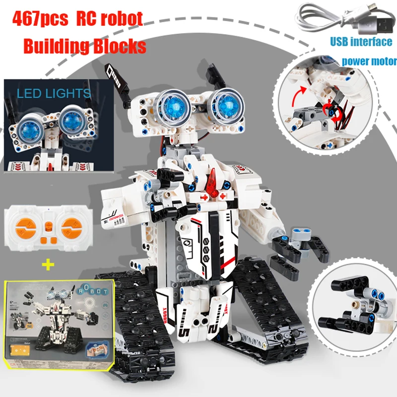 2020 NEW City Engineering RC Robot Control Intelligent Building Blocks Bricks Construction legoINGlys Technic Toy For Children
2020 NEW City Engineering RC Robot Control Intelligent Building Blocks Bricks Construction legoINGlys Technic Toy For Children