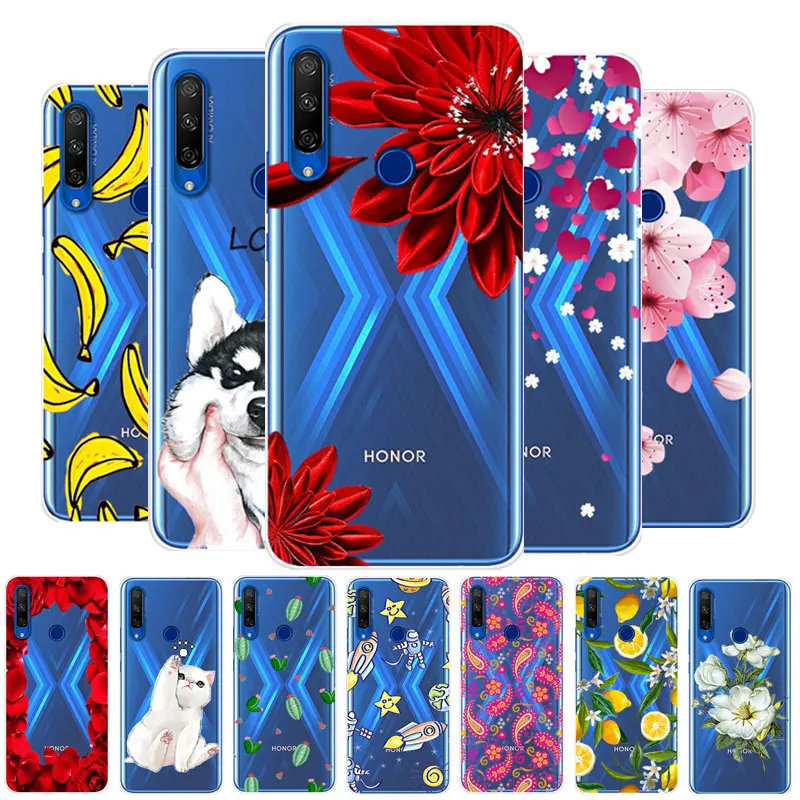 Чехол для Honor 9X чехол задняя крышка из мягкого силикона ТПУ телефона Huawei Premium