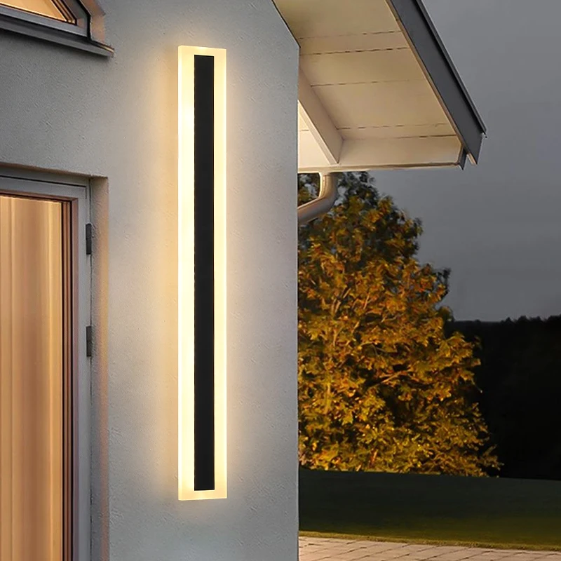 Outdoor Wall Light Waterproof Nordic LED Wall Lamp Strip Light Minimalist Line Light Porch IP65 Sconce Light Villa Garden Wall
Outdoor Wall Light Waterproof Nordic LED Wall Lamp Strip Light Minimalist Line Light Porch IP65 Sconce Light Villa Garden Wall