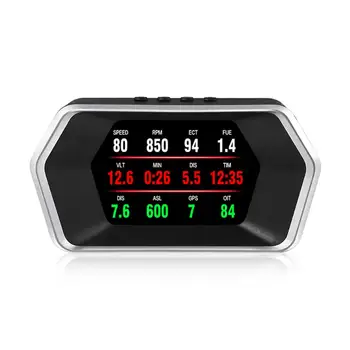 HUD Head-Up Display for Car OBD2+GPS Dual System for Time Display, Mileage, Overspeed Alarm Clear Faulty Code Car Electronics
HUD Head-Up Display for Car OBD2+GPS Dual System for Time Display, Mileage, Overspeed Alarm Clear Faulty Code Car Electronics