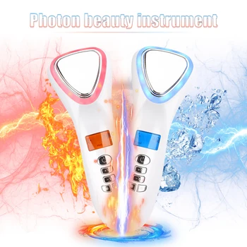 Electric Facial Massager Ultrasonic Cryotherapy Hot Cold Light Photon Wrinkle Remove Device Face Spa Beauty Machine Skin Care
Electric Facial Massager Ultrasonic Cryotherapy Hot Cold Light Photon Wrinkle Remove Device Face Spa Beauty Machine Skin Care