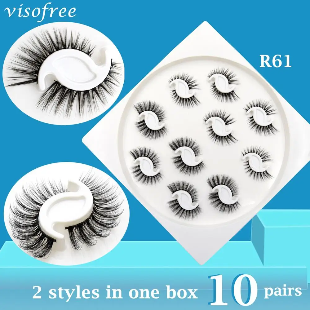 10pairs Visofree 5D Mink Eyelashes Long Lasting Mink Lashes Natural Dramatic Volume Eyelashes Extension Thick 3D False Eyelashes
10pairs Visofree 5D Mink Eyelashes Long Lasting Mink Lashes Natural Dramatic Volume Eyelashes Extension Thick 3D False Eyelashes
