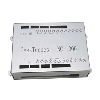 NC-1000 RJ45 Network Relay Control Board 8 Channel WiFi Remote Controller Networking Controller Case Silver
NC-1000 RJ45 Network Relay Control Board 8 Channel WiFi Remote Controller Networking Controller Case Silver
