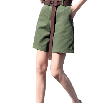 New Summer Casual plus size Sashes Shorts Women Safari Style Loose high waist shorts Slim All-Match Straight Shorts Female 
New Summer Casual plus size Sashes Shorts Women Safari Style Loose high waist shorts Slim All-Match Straight Shorts Female