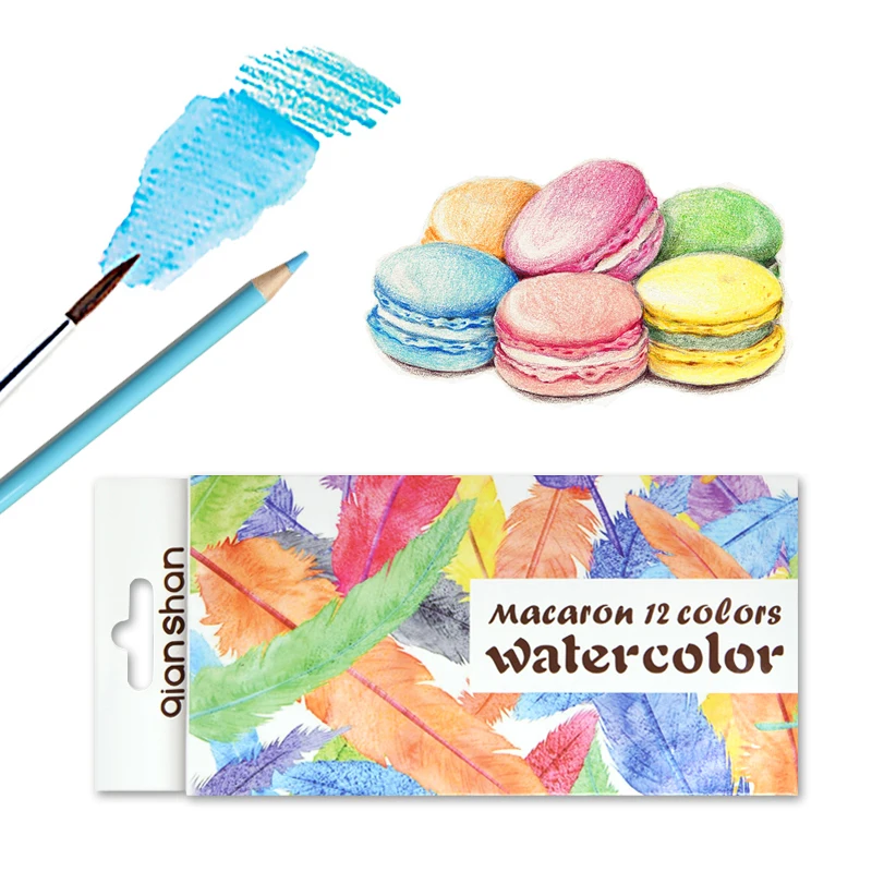 Professional 12 color macaron color soluble pencil Soft Core Watercolor Pencil coloring graffiti color for Art School Supplies
Professional 12 color macaron color soluble pencil Soft Core Watercolor Pencil coloring graffiti color for Art School Supplies