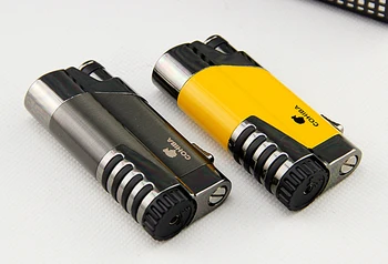 COHIBA Popular Metal Windproof Jet Flame Cigar Cigarette Lighter Refillable Cigar Lighter W/Cigar Punch Gift Box New Arrival
COHIBA Popular Metal Windproof Jet Flame Cigar Cigarette Lighter Refillable Cigar Lighter W/Cigar Punch Gift Box New Arrival