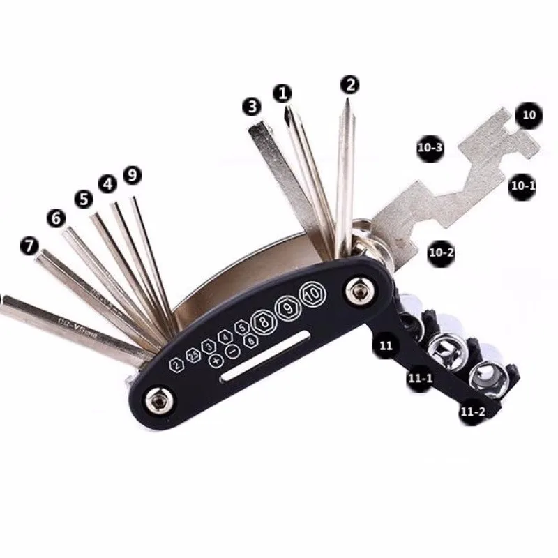 Repair allen spoke multi tool portable socket Screwdriver wrench hex fix bicycle bike multitool multifunction MTB Mountain cycle
Repair allen spoke multi tool portable socket Screwdriver wrench hex fix bicycle bike multitool multifunction MTB Mountain cycle