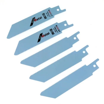 5 Pc S522EF Reciprocating Saw Blades Cutters 100mm 4 Inch For Cutting Thin Metal