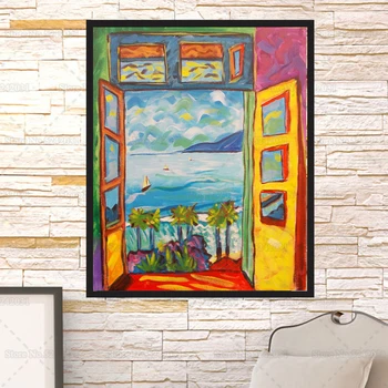 Matisse Famous Painting The Open Window In Collioure Canvas Painting Posters By Henri Matisse Wall Art Decoration
Matisse Famous Painting The Open Window In Collioure Canvas Painting Posters By Henri Matisse Wall Art Decoration