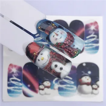 2020 NEW Water Transfer Nail Sticker Christmas Snowman Watermark Adhesive Sliders New Year Decoration Wraps Decals
2020 NEW Water Transfer Nail Sticker Christmas Snowman Watermark Adhesive Sliders New Year Decoration Wraps Decals
