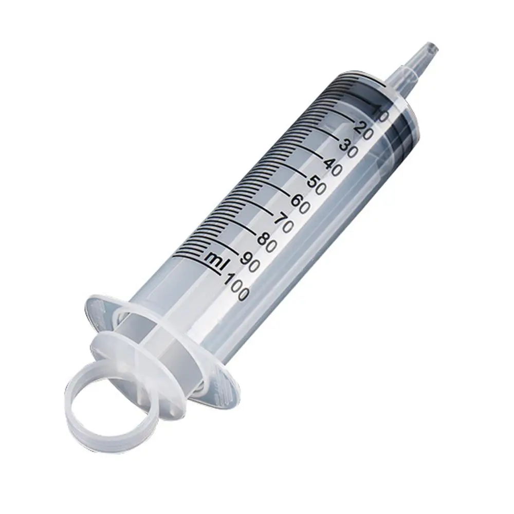 100mL Reusable Plastic Feeder Cleaning Douche Enema Nutrient Sterile Health Measuring Syringe Tools 40FP21
100mL Reusable Plastic Feeder Cleaning Douche Enema Nutrient Sterile Health Measuring Syringe Tools 40FP21