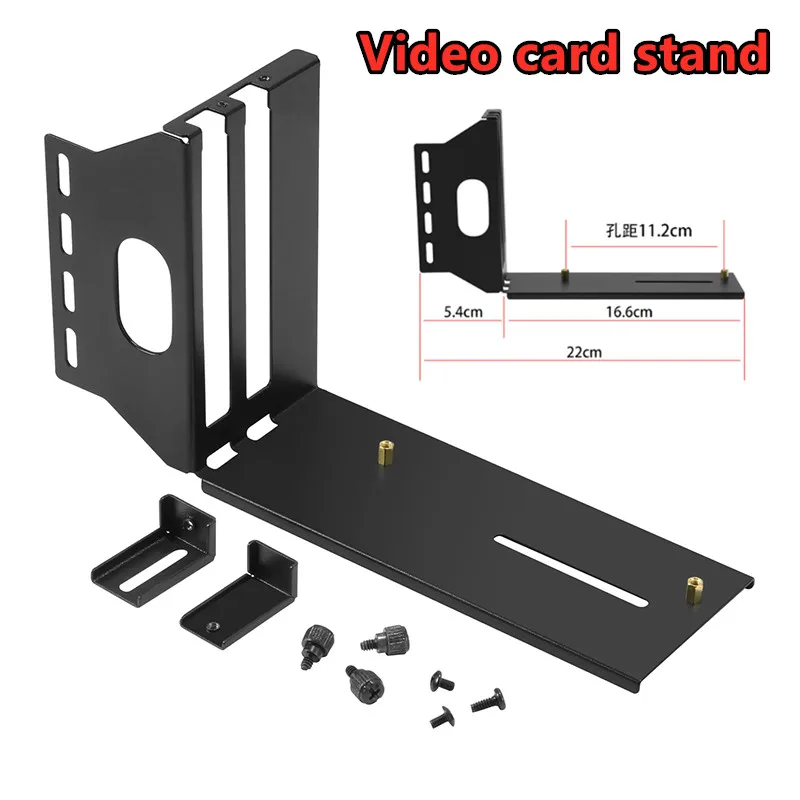 VGA Graphics Video Card Bracket Vertical vertical transfer frame support with PCI-E 3.0 x16 Extended cable
VGA Graphics Video Card Bracket Vertical vertical transfer frame support with PCI-E 3.0 x16 Extended cable