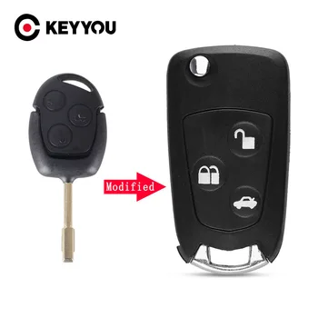 KEYYOU 3 Buttons Remote Folding Key Flip Shell Case Uncut Blank For Ford Focus Mondeo Free shipping 
KEYYOU 3 Buttons Remote Folding Key Flip Shell Case Uncut Blank For Ford Focus Mondeo Free shipping