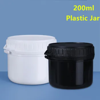 10PCS of 200ml Plastic jar with Lid Good Sealing for Grain Flour Snacks Refillable Container
10PCS of 200ml Plastic jar with Lid Good Sealing for Grain Flour Snacks Refillable Container