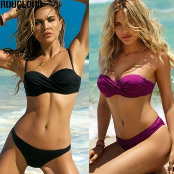 Low Waist Bikini 2020 Swimsuit Solid Color Swimwear Women Bikini Set Bather Bathing Suit Beach Wear Female Brazilian Monokini
Low Waist Bikini 2020 Swimsuit Solid Color Swimwear Women Bikini Set Bather Bathing Suit Beach Wear Female Brazilian Monokini