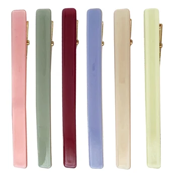 1 PC New Solid Color Acrylic Alligator Clip Hair Pin Hairband Clip Barrette Hairpin Headdress Accessories Hair Styling Tools
1 PC New Solid Color Acrylic Alligator Clip Hair Pin Hairband Clip Barrette Hairpin Headdress Accessories Hair Styling Tools