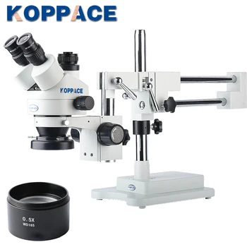 KOPPACE 3.5X-45X Magnification Trinocular stereo Zoom Phone Repair Microscope 10X Eyepieces Includes 0.5X Auxiliary lens
KOPPACE 3.5X-45X Magnification Trinocular stereo Zoom Phone Repair Microscope 10X Eyepieces Includes 0.5X Auxiliary lens