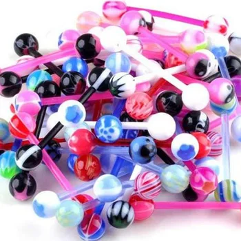 50pcs Mixed Ball Tongue Ring Navel Nipple Barbell Rings Bars Body Jewelry Piercing Wholesale Lots
50pcs Mixed Ball Tongue Ring Navel Nipple Barbell Rings Bars Body Jewelry Piercing Wholesale Lots