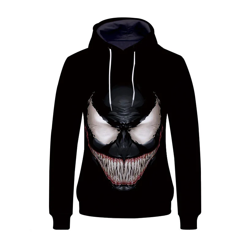 DM COS New Role-playing Movie Venom Clothing Jacket Sweater Marvel Venom Movie Venom Hooded Sweater 2019 Fashion Men's Sweater
DM COS New Role-playing Movie Venom Clothing Jacket Sweater Marvel Venom Movie Venom Hooded Sweater 2019 Fashion Men's Sweater