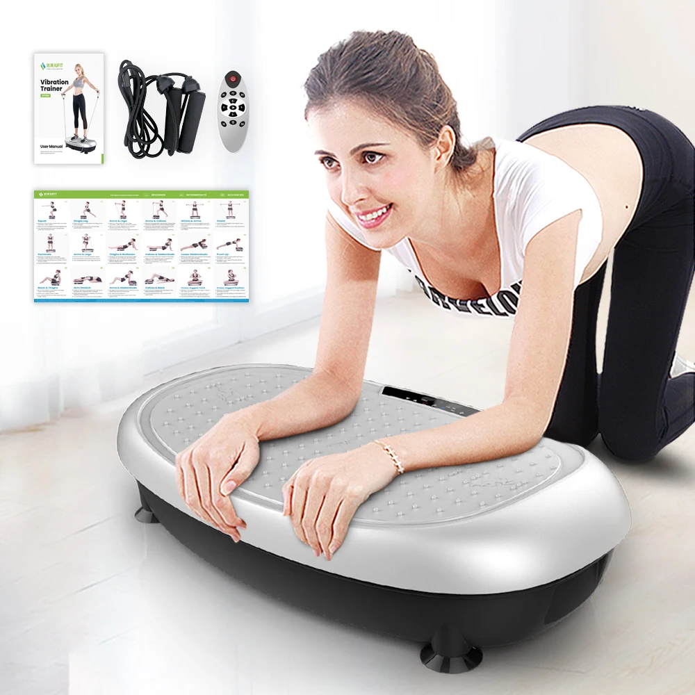 JUFIT Vibration Plate Test Winner 2019 Professional Vibration Shaper Vibration Machine with Innovative Oscillation Technology
JUFIT Vibration Plate Test Winner 2019 Professional Vibration Shaper Vibration Machine with Innovative Oscillation Technology