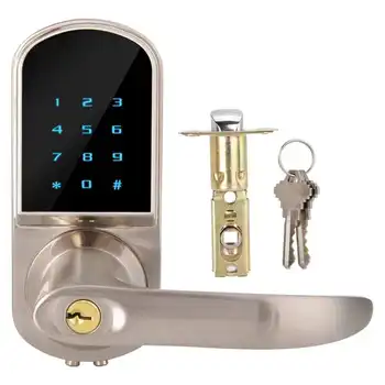 Bluetooth APP Remote Control Digital Password Smart Door Lock for Home Hotel Apartment fechadura digital cerradura inteligente
Bluetooth APP Remote Control Digital Password Smart Door Lock for Home Hotel Apartment fechadura digital cerradura inteligente