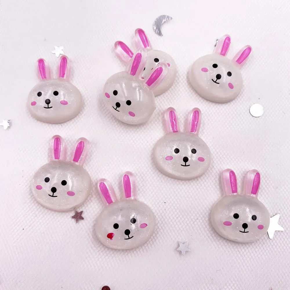50Pcs Resin Glitter Colorful Kawaii Mini Rabbit Flatback Rhinestone Figurine DIY Scrapbook Home Decor Craft OH250 
50Pcs Resin Glitter Colorful Kawaii Mini Rabbit Flatback Rhinestone Figurine DIY Scrapbook Home Decor Craft OH250