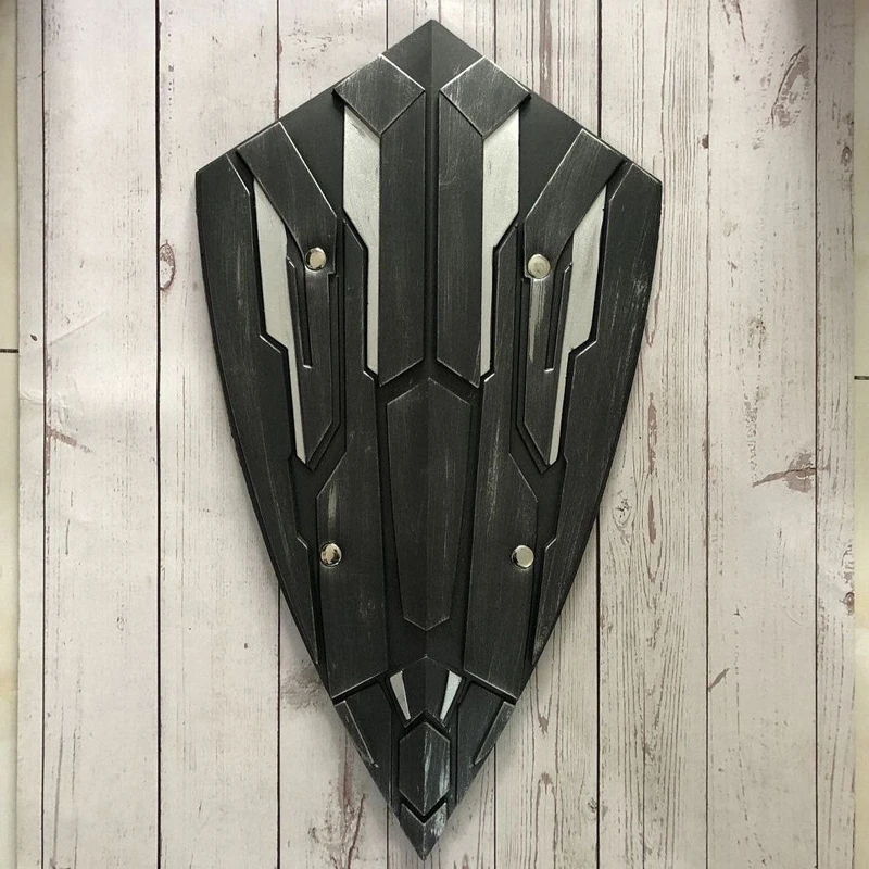 1: 1 Avengers Infinity War Shield Black Panther Weapons Cosplay Captain America Shield New Guns Prop Halloween Link PU 55
1: 1 Avengers Infinity War Shield Black Panther Weapons Cosplay Captain America Shield New Guns Prop Halloween Link PU 55