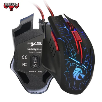 Professional Wired Gaming Mouse 6 Button 5500DPI 7colors Breathing LED Computer Mouse Optical USB Gamer Mice for Computer PC
Professional Wired Gaming Mouse 6 Button 5500DPI 7colors Breathing LED Computer Mouse Optical USB Gamer Mice for Computer PC