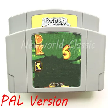 Paper M Don K Starcr PAL Version Cartridge for 64 bit Console EU Video Game Console English Language Card
Paper M Don K Starcr PAL Version Cartridge for 64 bit Console EU Video Game Console English Language Card