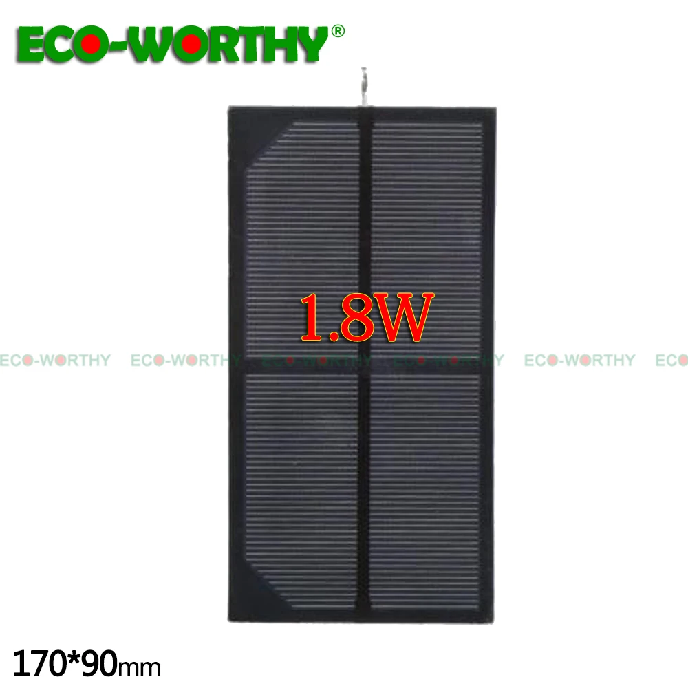High Efficiency mono Solar Panel 1.8W 1V Mini Solar DIY For Battery Cell Phone portable solar Charger Portable 4v5v6v Solar Cell
High Efficiency mono Solar Panel 1.8W 1V Mini Solar DIY For Battery Cell Phone portable solar Charger Portable 4v5v6v Solar Cell