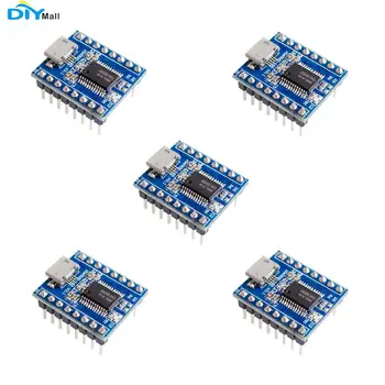 5pcs JQ6500 Voice Sound Module MCU serial port control broadcast 16Mbit USB Replace One to 5 Way MP3 Voice Standard
5pcs JQ6500 Voice Sound Module MCU serial port control broadcast 16Mbit USB Replace One to 5 Way MP3 Voice Standard
