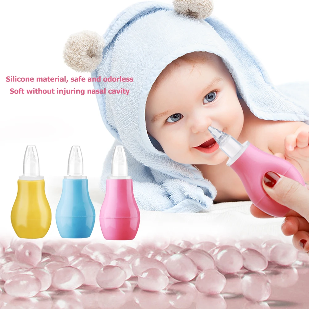 Baby Manual Silicone Nasal Aspirator Infant Nasal Suction Device Safe Non-toxic Nose Cleaner Tool Children Kids Baby Health Care
Baby Manual Silicone Nasal Aspirator Infant Nasal Suction Device Safe Non-toxic Nose Cleaner Tool Children Kids Baby Health Care