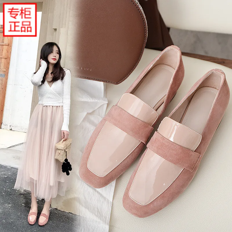 2019 Spring New Style Shoes Loafers inside And Pure Leather Mat Sheepskin Flat Square Head Low Heel Comfortable Low-top Shoes
2019 Spring New Style Shoes Loafers inside And Pure Leather Mat Sheepskin Flat Square Head Low Heel Comfortable Low-top Shoes
