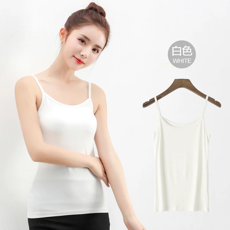 2020 Spring and Summer Casual Camis Korean Chic Camis for Woman Clothes White Modal Woman Camis YY055
2020 Spring and Summer Casual Camis Korean Chic Camis for Woman Clothes White Modal Woman Camis YY055