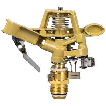 Lawn Durable 360 Degree Rotating Impulse Metal Sprayer Adjustable Portable Grass Irrigation System Garden Watering Sprinkler
Lawn Durable 360 Degree Rotating Impulse Metal Sprayer Adjustable Portable Grass Irrigation System Garden Watering Sprinkler