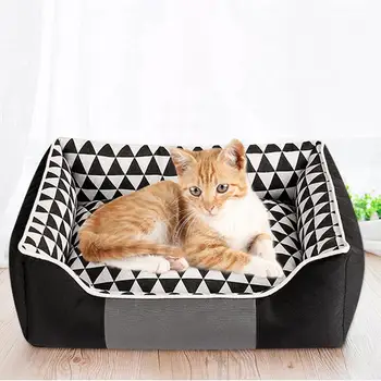 New Pet Bed Soft Pet Bed Warming Puppy Bed House Soft Material Nest Dog Baskets Winter Warm Kennel For Cat Puppy Supplies
New Pet Bed Soft Pet Bed Warming Puppy Bed House Soft Material Nest Dog Baskets Winter Warm Kennel For Cat Puppy Supplies
