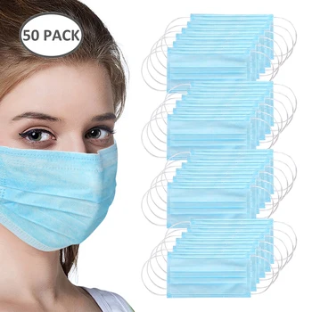 50/100Pcs 3 layer Activated Carbon Disposable Dust Face Mouth Masks Non Woven Three-layer Protection Anti-Dust Earhook Mask Flu
50/100Pcs 3 layer Activated Carbon Disposable Dust Face Mouth Masks Non Woven Three-layer Protection Anti-Dust Earhook Mask Flu
