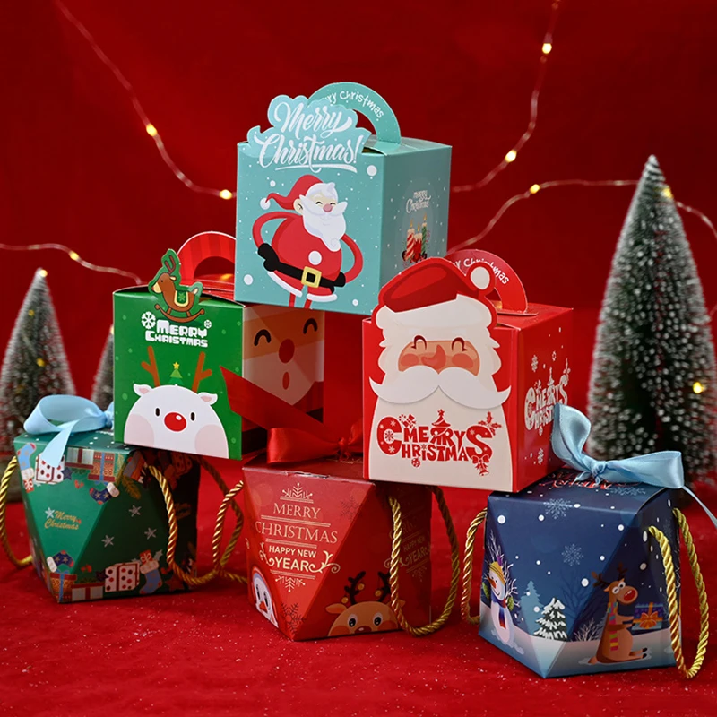 1PC Portable Christmas Eve Candy Box Christmas Decorations Xmas Cartoon Cute Xmas Folding Apple Case Convenient Gift Box
1PC Portable Christmas Eve Candy Box Christmas Decorations Xmas Cartoon Cute Xmas Folding Apple Case Convenient Gift Box