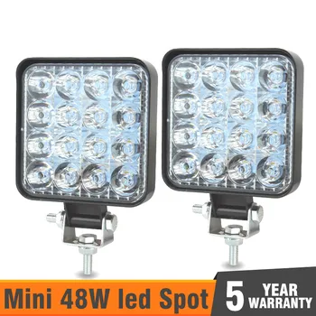 LED Work Light Bar Square Spotlight For Truck Offroad Mini 16LED 48W 4X4 4WD Car SUV ATV waterproof 
LED Work Light Bar Square Spotlight For Truck Offroad Mini 16LED 48W 4X4 4WD Car SUV ATV waterproof