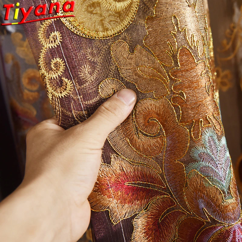Luxury Embroidery Geometry Hollow Out Curtains for Living Room Coffee/Brown Chenille Semi-Blackout Curtains for Hotel Villa*VT
Luxury Embroidery Geometry Hollow Out Curtains for Living Room Coffee/Brown Chenille Semi-Blackout Curtains for Hotel Villa*VT
