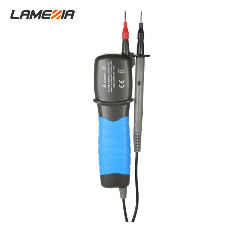 LAMEZIA DC/AC Handheld Digital Multimeter LCD Display Pen Type Voltage Meter Resistance Diode Continuity Backlight Tester
LAMEZIA DC/AC Handheld Digital Multimeter LCD Display Pen Type Voltage Meter Resistance Diode Continuity Backlight Tester