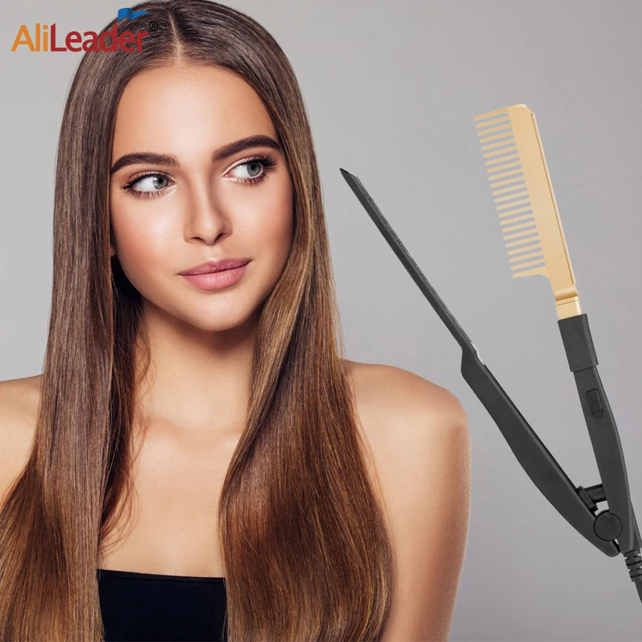 Alileader Hair Straightener Hot Heating Flat Irons Brush Wet/Dry Straightening Hair Styler Corrugation Curling Hair Curler Comb
Alileader Hair Straightener Hot Heating Flat Irons Brush Wet/Dry Straightening Hair Styler Corrugation Curling Hair Curler Comb